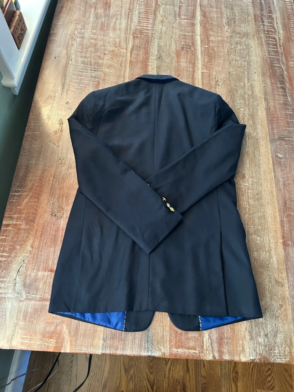 Nautica Navy Blazer with Gold Buttons: Youth 18/Men’s S - Picture 12 of 14